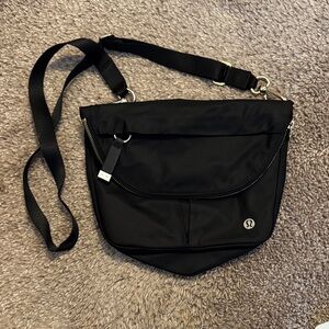 lululemon athletica Black Crossbody All Night Festival Bag